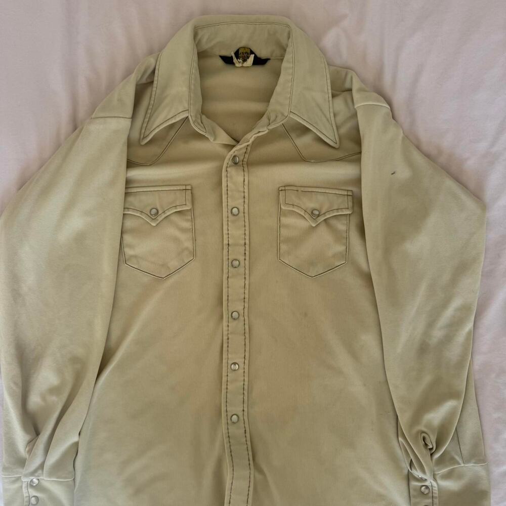 Vintage sears pearl snap western